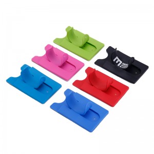 Ốp lưng ví silicon với giá đỡ thẻ cho hầu hết tất cả điện thoại thông minh