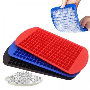 Thiết kế tùy chỉnh, khay đá mini silicone để làm lạnh whisky cocktail