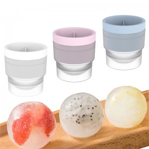 Silicone Ice tròn hình dạng hình dạng cho rượu whisky